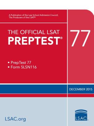 The Official LSAT PrepTest 77 Dec 2015 LSAT Doc