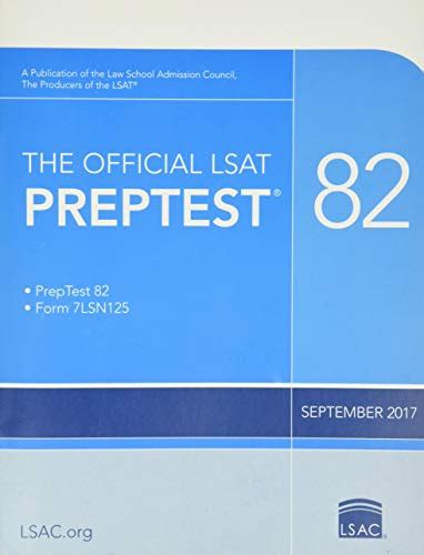 The Official LSAT PrepTest 82 Sept 2017 LSAT Doc