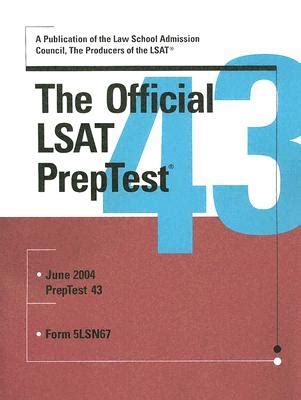 The Official LSAT PrepTest Number 43 Official LSAT PrepTest Epub