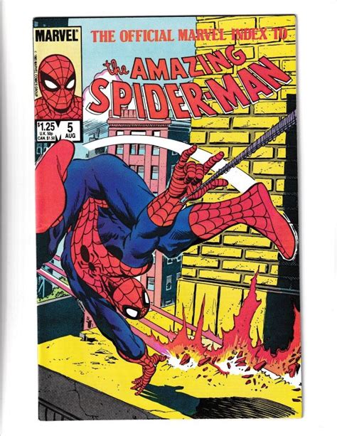 The Official Marvel Index to the Amazing Spider-man 5 August 1985 Reader