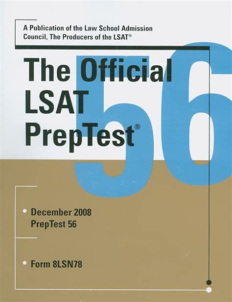 The Official PrepTest 56 PDF