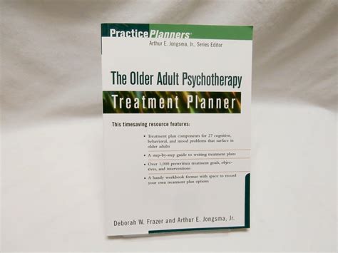 The Older Adult Psychotherapy Treatment Planner Reader