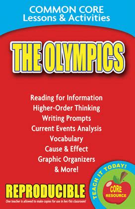 The Olympics Common Core Lessons and Activities Epub