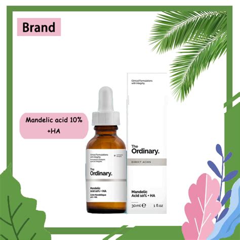 The Ordinary Mandelic Acid: Exfoliation and Brightening for Brighter, Smoother Skin