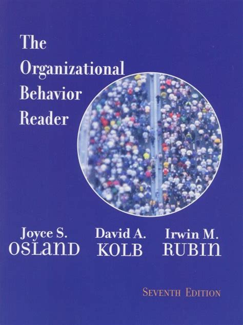 The Organizational Behavior Reader Reader