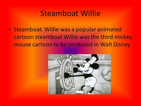 The Origin and Evolution of Steamboat Willie