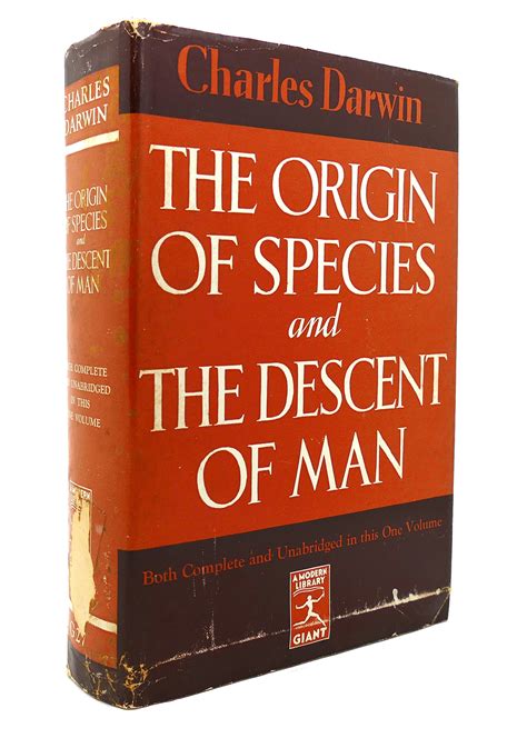 The Origin of Species Modern Library Reader