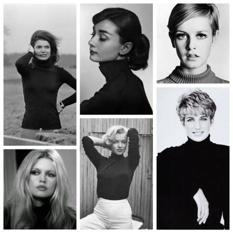 The Origins and Evolution of the Black Turtleneck Dress