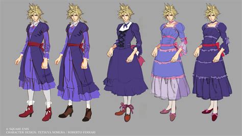 The Origins of Cloud's Dress