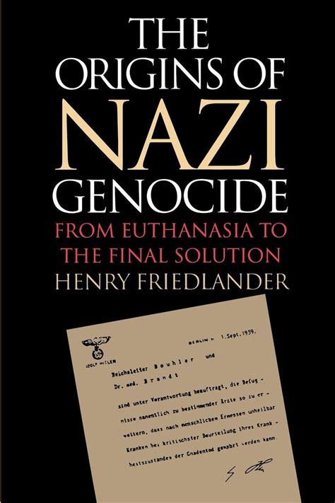 The Origins of Nazi Genocide: From Euthanasia to the Final Solution PDF