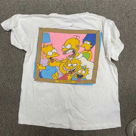 The Origins of Simpsons Shirt Vintage (1989-2000)