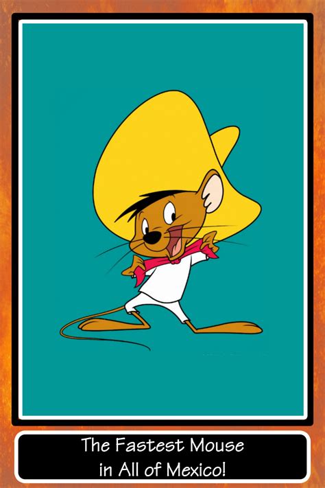 The Origins of Speedy Gonzales: A Mouse with Lightning Speed