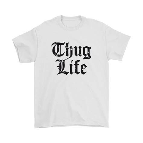 The Origins of Thug Life Shirts