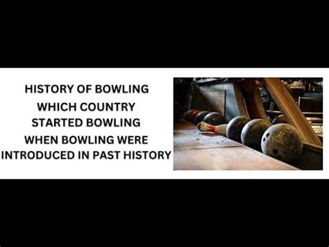 The Origins of a Bowling Staple