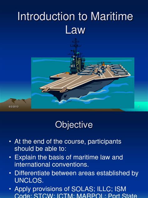 The Outlines of Maritime Law Epub