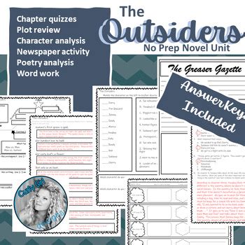 The Outsiders Literature Guide Answer Key Reader