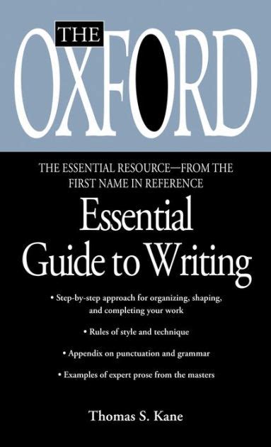 The Oxford Essential Guide to Writing Epub
