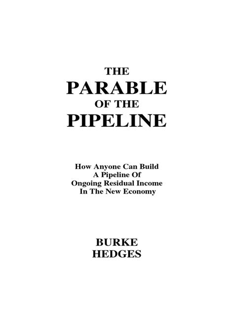 The PARABLE of The PARABLE of the PIPELINE the PIPELINE pdf PDF