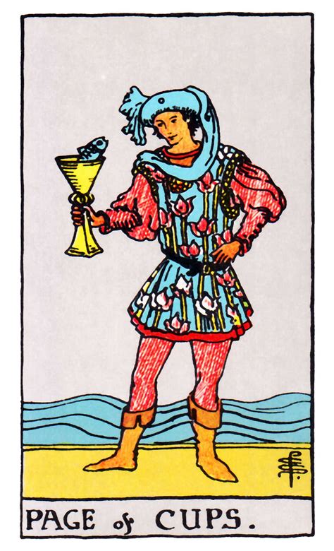 The Page of Cups: A Journey into the Realm of Intuitive Intelligence