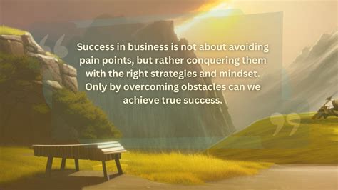 The Pain Points: Obstacles to Success