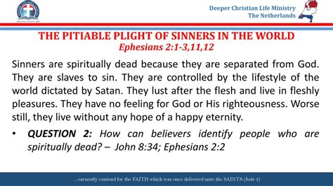 The Painful Plight of Sinners