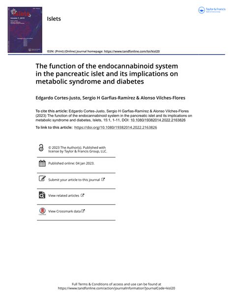 The Pancreatic Islet Complex: Unveiling Its Vital Role in Regulating Metabolic Processes