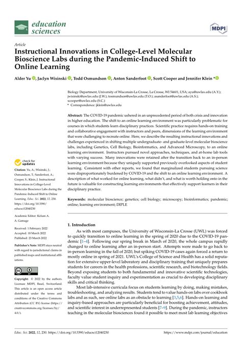 The Pandemic-Induced Shift