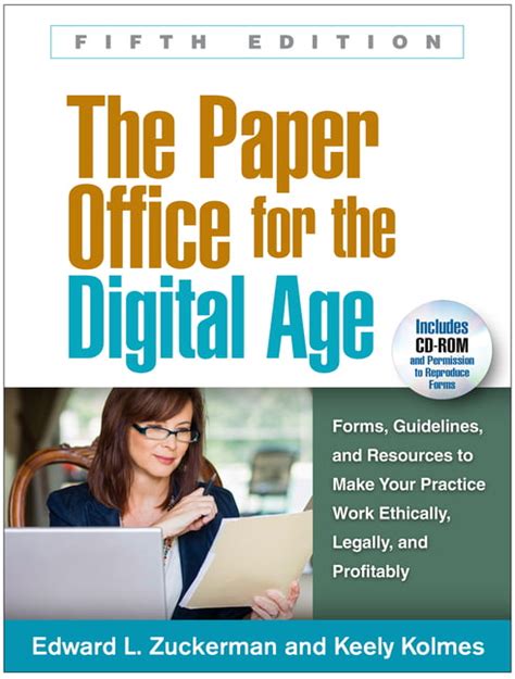 The Paper Office for the Digital Age Fifth Edition Forms Guidelines and Resources to Make Your Practice Work Ethically Legally and Profitably PDF