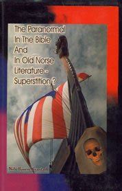 The Paranormal in the Bible and in Old Norse Literature Superstition? Epub