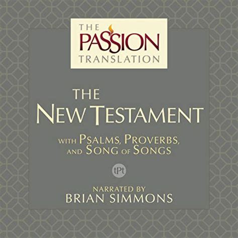 The Passion Translation New Testament Large Print Blue With Psalms Proverbs and Song of Songs Doc
