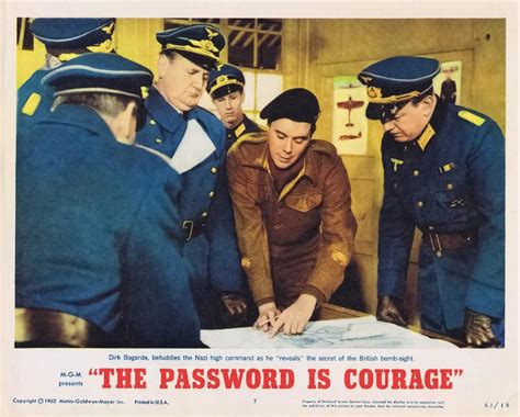 The Password is Courage