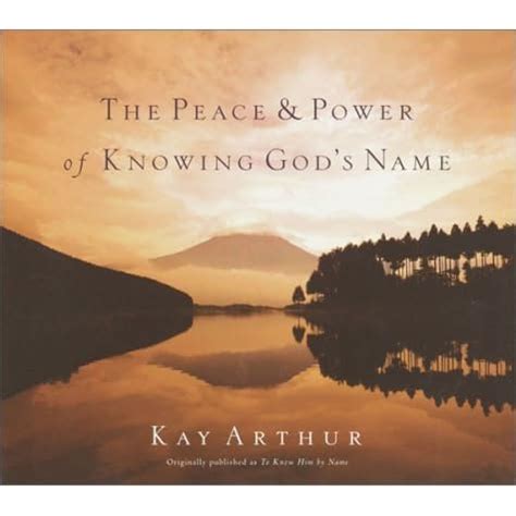 The Peace and Power of Knowing God s Name PDF