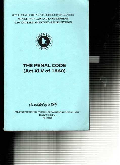 The Penal Code: