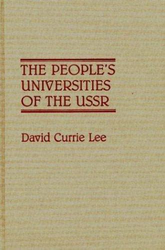 The People's Universities of the USSR Doc