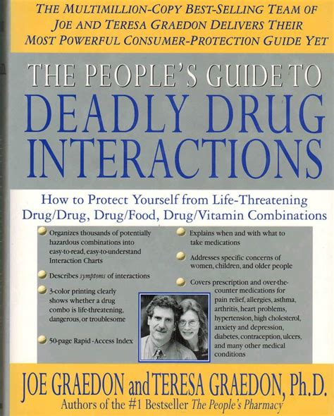 The People s Guide To Deadly Drug Interactions How To Protect Yourself From Life-Threatening Drug-Drug Drug-Food Drug-Vitamin Combinations Reader