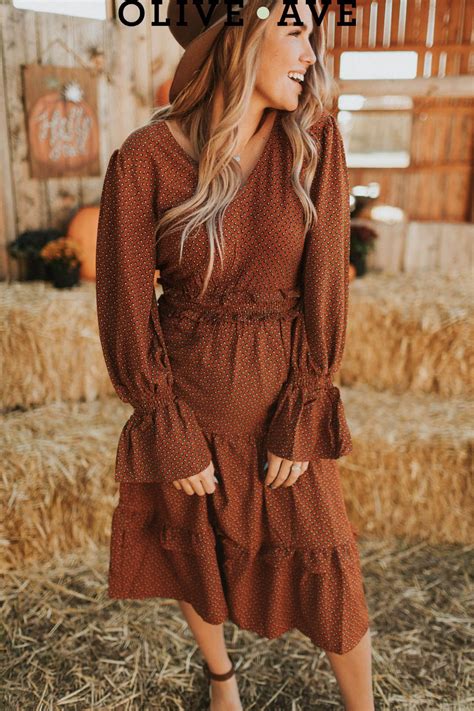 The Perfect Rust Dress for Fall