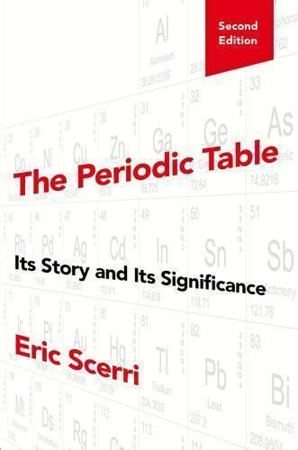 The Periodic Table Its Story and Its Significance Kindle Editon