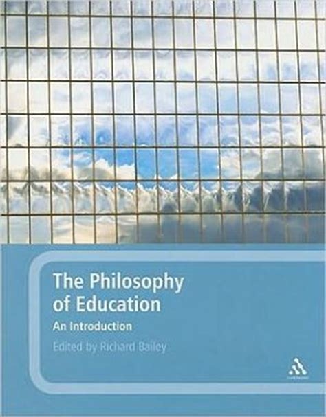 The Philosophy of Education An Introduction Doc