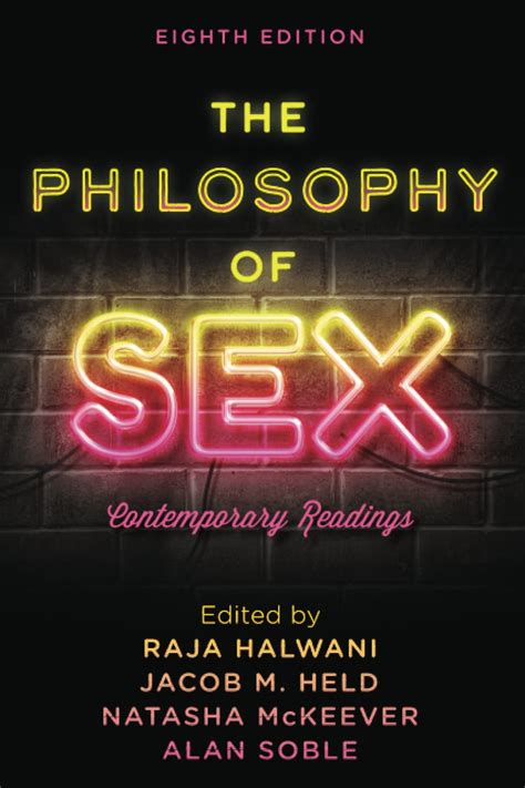 The Philosophy of Sex Contemporary Readings Epub