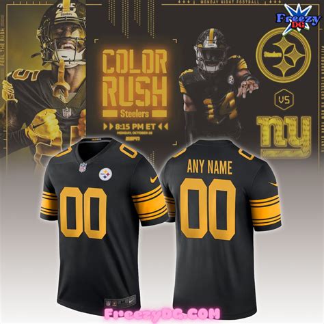 The Pittsburgh Steelers Color Rush Jersey: A Deeper Dive