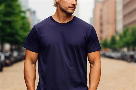 The Plain Navy Blue T-Shirt: A Versatile Wardrobe Staple with Endless Styling Possibilities