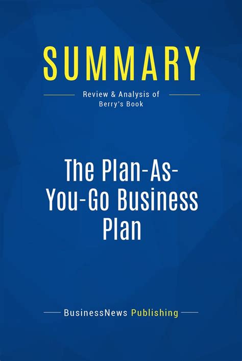 The Plan-as-You-Go Business Plan Ebook Kindle Editon