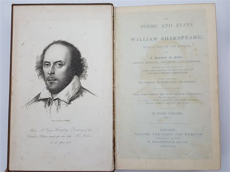The Plays and Poems of William Shakspeare in Sixteen Volumes Collated Verbatim with the Most Authentick Copies and Revised With the Corrections of Various Commentators of 16 Volume 13 Reader