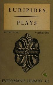 The Plays of Euripides In Two Volumes Epub