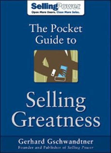 The Pocket Guide to Selling Greatness PDF