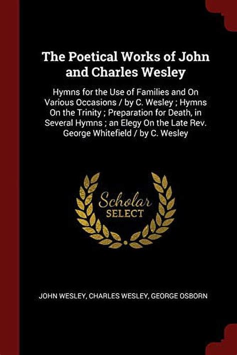The Poetical Works of John and Charles Wesley Volume 11; Reprinted from the Originals Doc