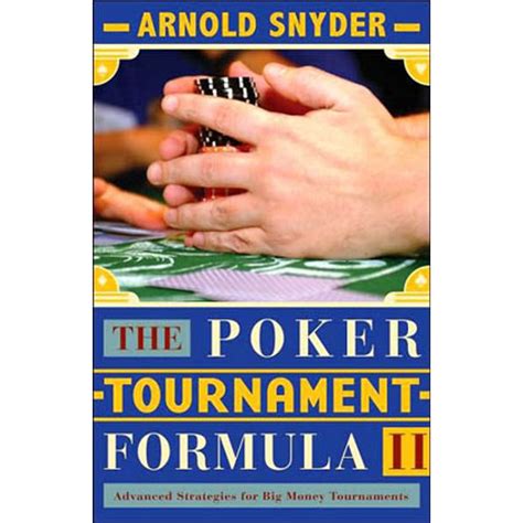 The Poker Tournament Formula PDF