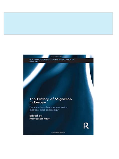 The Politics of Migration and Immigration in Europe 1st Edition PDF