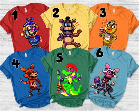 The Popularity of FNAF Security Breach Shirts