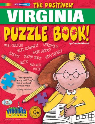The Positively Virginia Puzzle Book Virginia Experience Doc